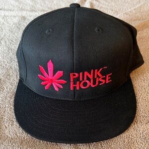 Pink House Black and Pink Cap 7 1/4 to 7 5/8